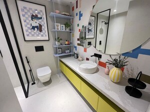 Attached Bathroom in 3 BHK Apartment at Parel – for Sale