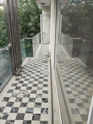 Balcony in 4 BHK Builder Floor at Safdarjung Development Area – for Rent