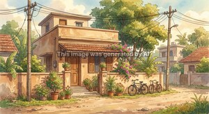  Independent House – Exterior View View at Visakhapatnam Port - for Sale