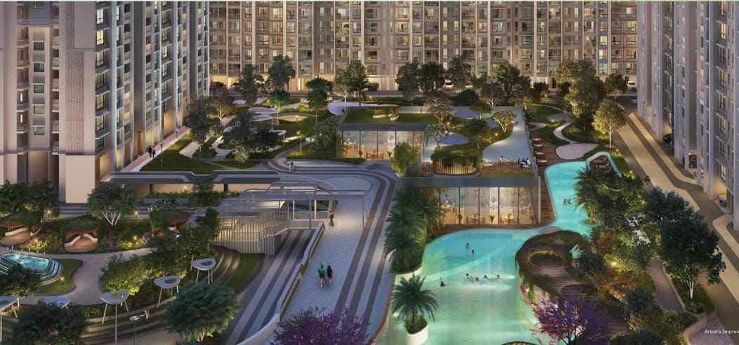 2 BHK 782 Sq.Ft. Apartment in Dosti Greenscape