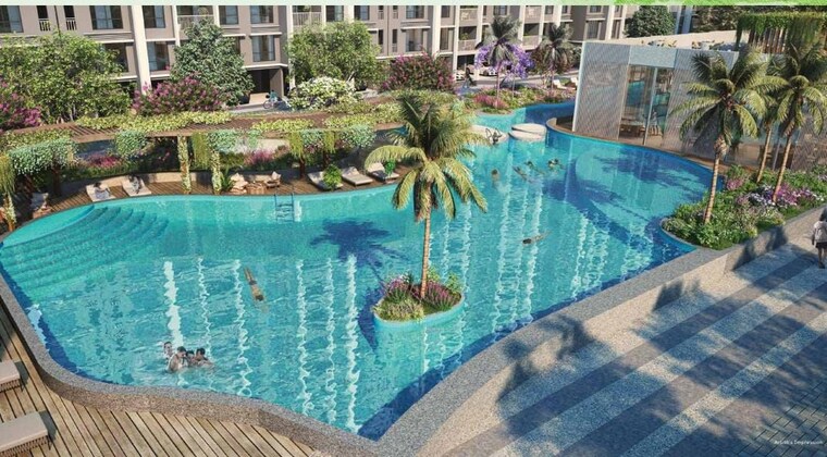 Swimming Pool, dosti-greenscape 2 Bedroom 782 Sq.Ft. Apartment In Hadapsar Pune 10579312