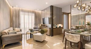 Living Room in 2 BHK Apartment at Dosti Greenscape, Hadapsar – for Sale