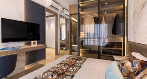Bedroom in 2 BHK Apartment at Dosti Greenscape, Hadapsar – for Sale
