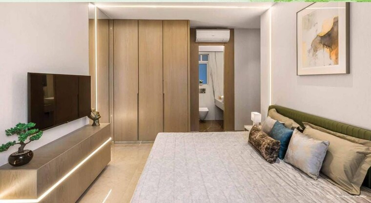 Bedroom, dosti-greenscape 2 Bedroom 782 Sq.Ft. Apartment In Hadapsar Pune 10579312