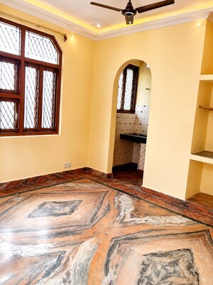 Bedroom in 1 BHK Builder Floor at Mehrauli – for Rent