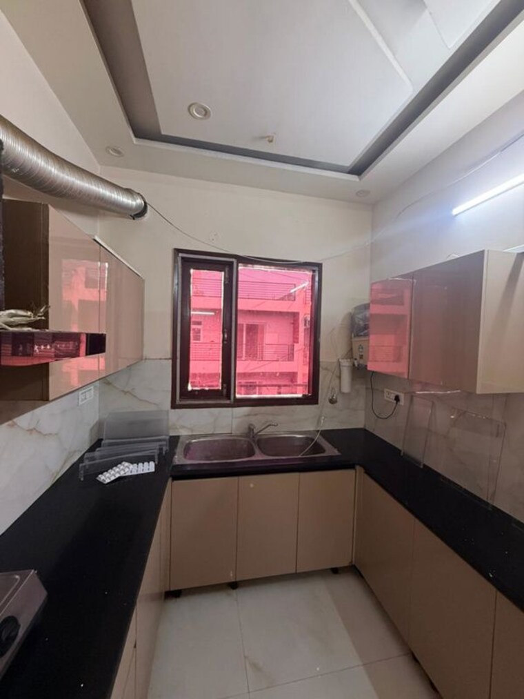 Kitchen, sunshine-enclave 3 Bedroom 2000 Sq.Ft. Apartment In Vip Road Zirakpur 10579418