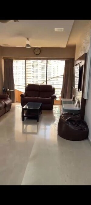 Living Room in 3 BHK Apartment at Marathon Nextzen Era, Lower Parel – for Sale