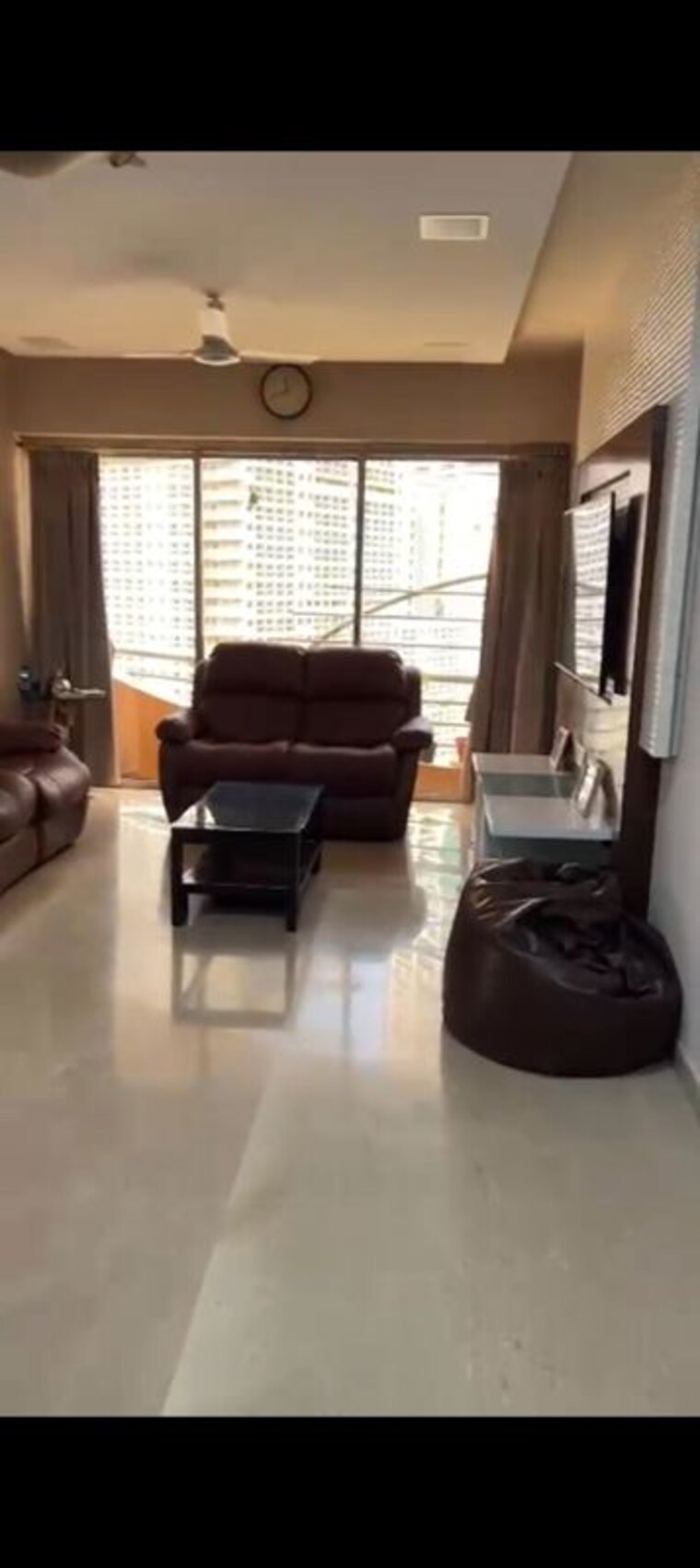 Living Room, marathon-nextzen-era 3 Bedroom 1566 Sq.Ft. Apartment In Lower Parel Mumbai 10579477
