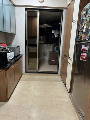 Balcony in 3 BHK Apartment at Marathon Nextzen Era, Lower Parel – for Sale