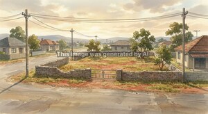  Land – Exterior View View at Jharasangam - for Sale