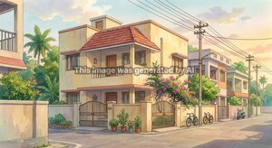  Independent House – Exterior View View at Kasaba Hobli - for Sale
