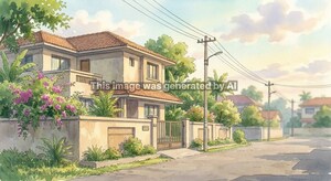  Independent House – Exterior View View at Kamrej - for Sale