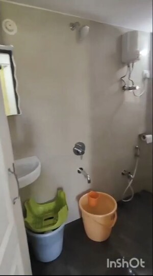 Bathroom in 1 BHK Apartment at Agarwal Township, Vasai West – for Sale