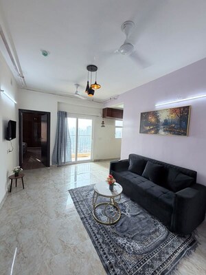 Living Room in 3.5 BHK Apartment at Proview Laboni, Dundahera – for Sale