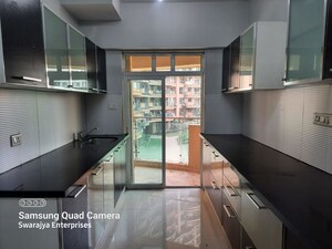 Kitchen in 3 BHK Apartment at Nahar 8 Towers, Chandivali – for Rent