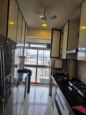 Kitchen in 2 BHK Apartment at Mahaveer Tower, Worli – for Rent