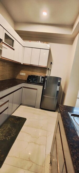Kitchen in 3 BHK Apartment at Omaxe The Palace, Gomti Nagar – for Rent