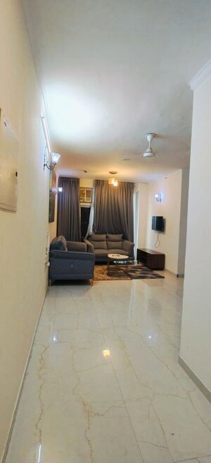 Living Room in 3 BHK Apartment at Omaxe The Palace, Gomti Nagar – for Rent