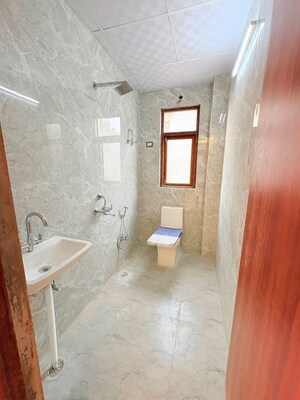 Bathroom in 3 BHK Apartment at Trident Embassy, Sector 1 Greater Noida – for Rent