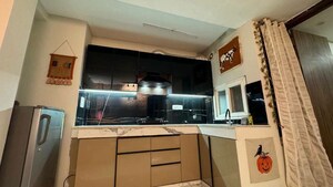 Kitchen in 1 BHK Apartment at Freedom Fighters Enclave – for Rent