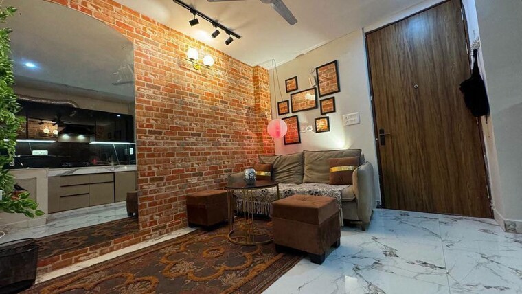 Living Room, freedom fighters enclave 1 Bedroom 430 Sq.Ft. Apartment In Freedom Fighters Enclave Delhi 10579603