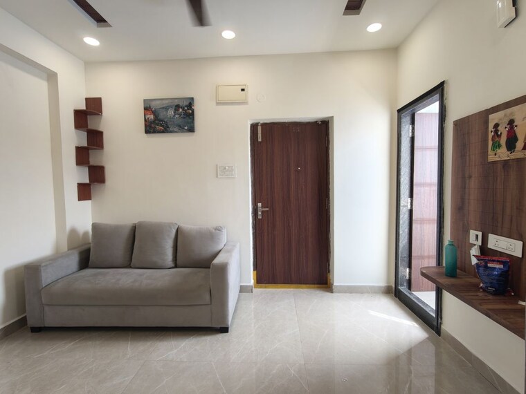 Living Room, gayathri-enclave-kondapur 1 Bedroom 789 Sq.Ft. Apartment In Kondapur Hyderabad 10579600