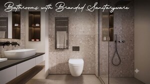 Bathroom in  Villa at Diwancheruvu – for Sale