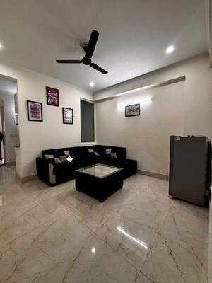 Living Room in 1 BHK Apartment at Freedom Fighters Enclave – for Rent