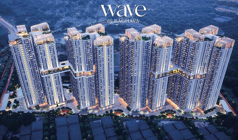 Exterior View, raghava-wave 3 Bedroom 1630 Sq.Ft. Apartment In Tellapur Hyderabad 10579607