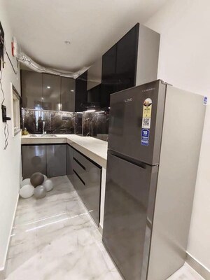 Kitchen in 1 BHK Apartment at Freedom Fighters Enclave – for Rent