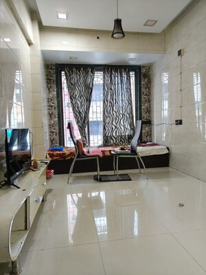 Living Room in 1 BHK Apartment at Sector 28 Nerul – for Rent