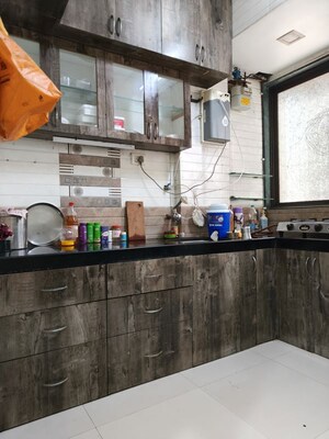 Kitchen in 1 BHK Apartment at Sector 28 Nerul – for Rent