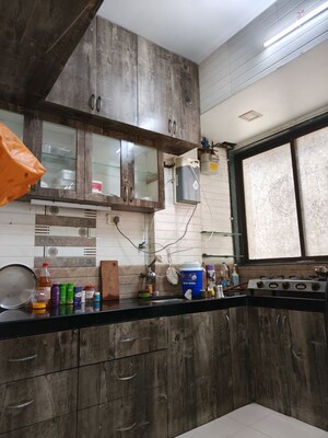 Kitchen in 1 BHK Apartment at Sector 28 Nerul – for Rent