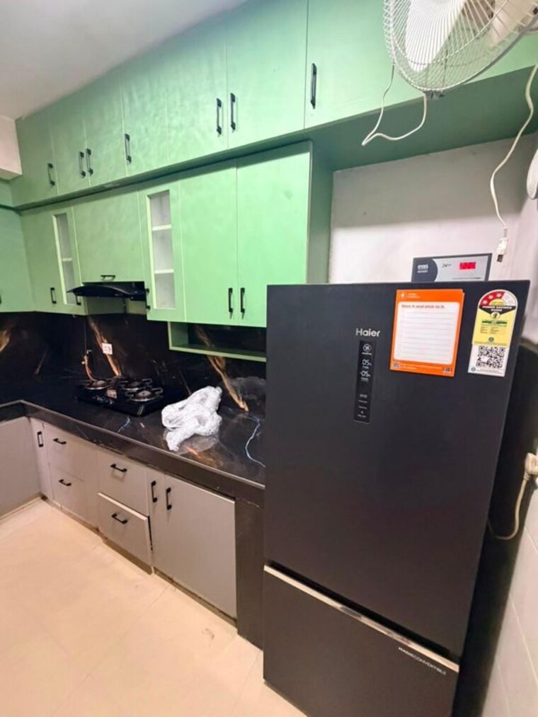 Kitchen, aba-cherry-county 3 Bedroom 1545 Sq.Ft. Apartment In Tech Zone 4 Greater Noida Greater Noida 10579634