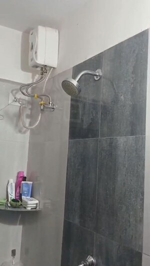 Bathroom in 1 RK Apartment at Sethia Aashray Phase 1, Kandivali East – for Rent