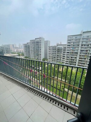 Balcony in 2 BHK Apartment at Ireo Skyon, Sector 60 – for Rent
