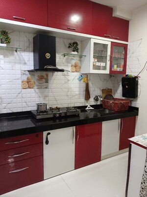Kitchen in 3 BHK Apartment at Primal Marigold, Moshi – for Rent
