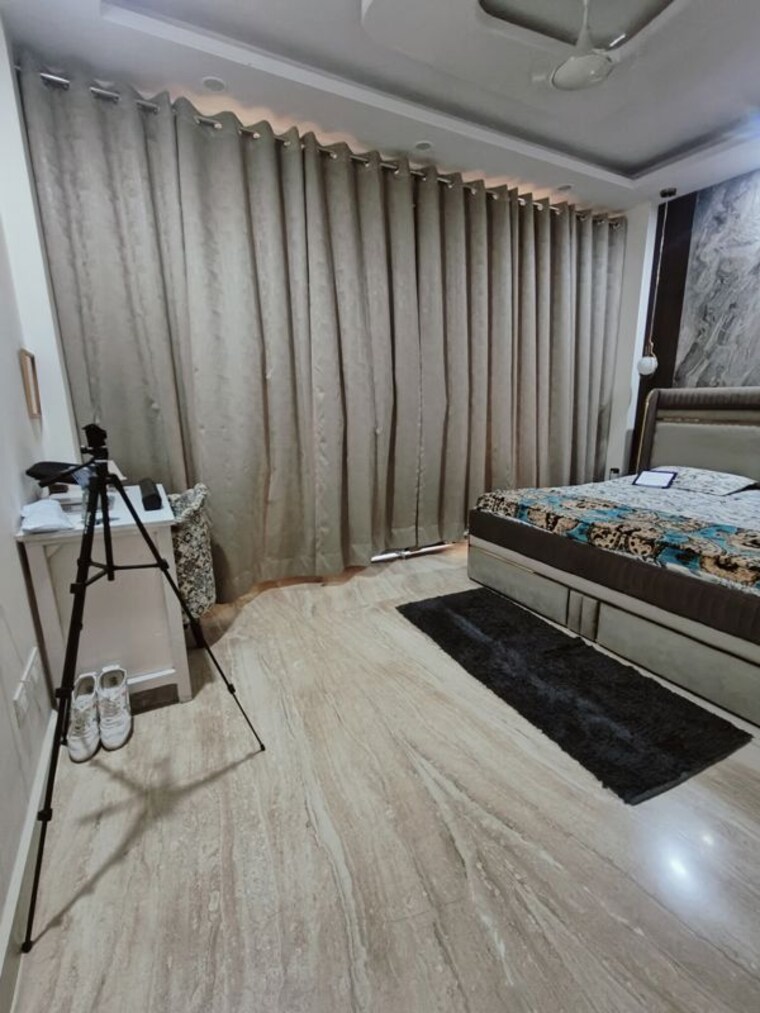 Bedroom, malviya nagar 3 Bedroom 1600 Sq.Ft. Builder Floor In Malviya Nagar Delhi 10579692