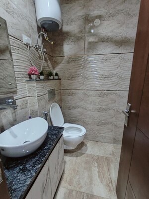 Bathroom in 3 BHK Builder Floor at Malviya Nagar – for Rent