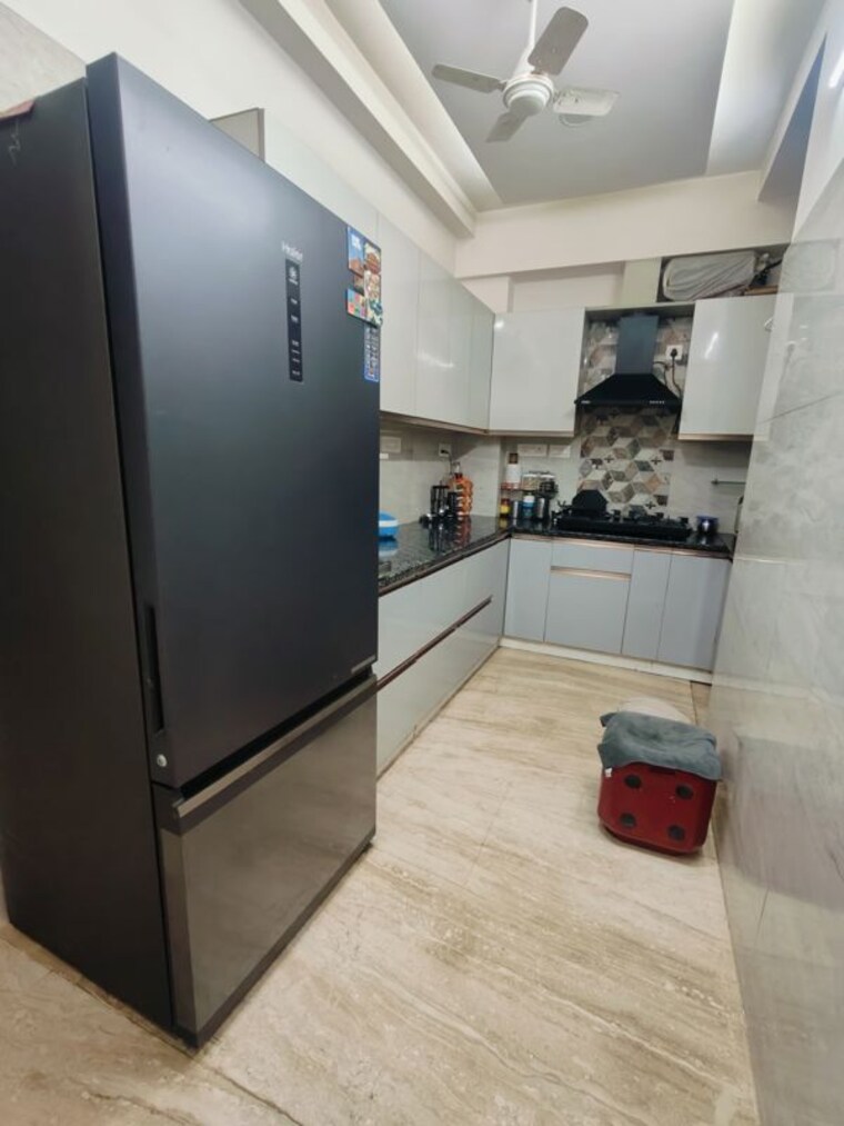 Kitchen, malviya nagar 3 Bedroom 1600 Sq.Ft. Builder Floor In Malviya Nagar Delhi 10579692