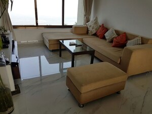 Living Room in 3 BHK Apartment at Twin Towers, Prabhadevi – for Rent