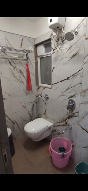 Bathroom in 2 BHK Apartment at Adityaraj Shivraj, Vikhroli East – for Rent