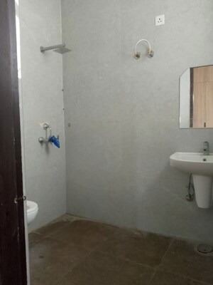 Bathroom in 3 BHK Builder Floor at Dhakoli – for Rent