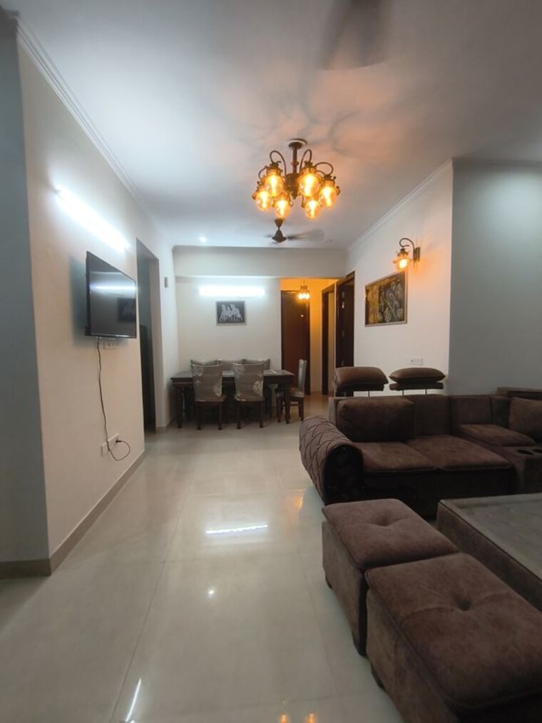 Living Room, dhakoli 3 Bedroom 1850 Sq.Ft. Apartment In Dhakoli Zirakpur 10579747