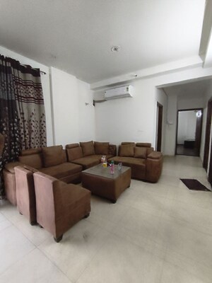 Living Room in 3 BHK Apartment at Dhakoli – for Rent