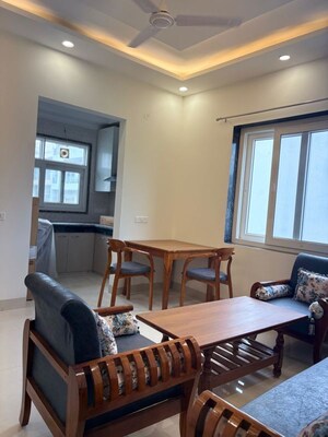 Living Room in 1 BHK Builder Floor at Sector 43 – for Rent