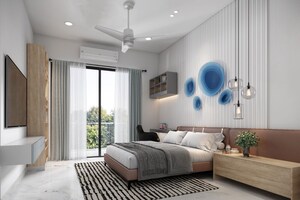 Bedroom in 3 BHK Apartment at T And T The Blue, Siddharth Vihar – for Sale
