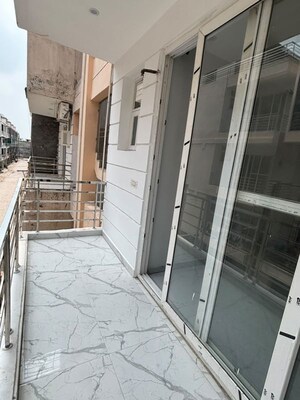 Balcony in 3 BHK Builder Floor at Motia Blue Ridge, Dhakoli – for Sale