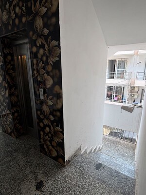 Living Room in 3 BHK Builder Floor at Motia Blue Ridge, Dhakoli – for Sale