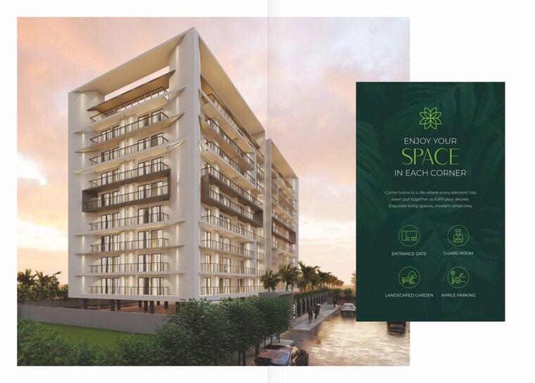 Exterior View, krishna nagar 2 Bedroom 1407 Sq.Ft. Apartment In Krishna Nagar Lucknow 10579621